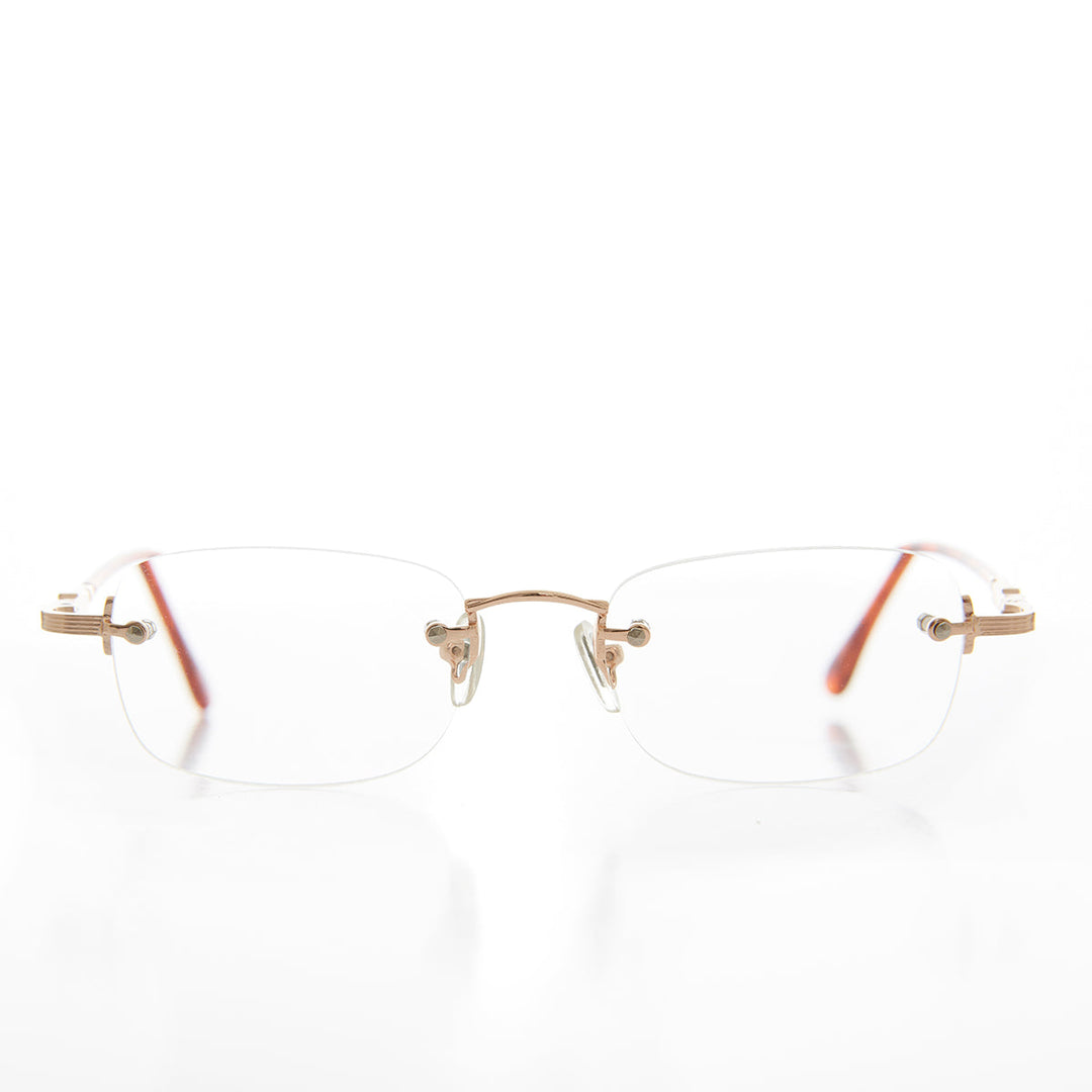 Rimless Lightweight Half Frame - Walford