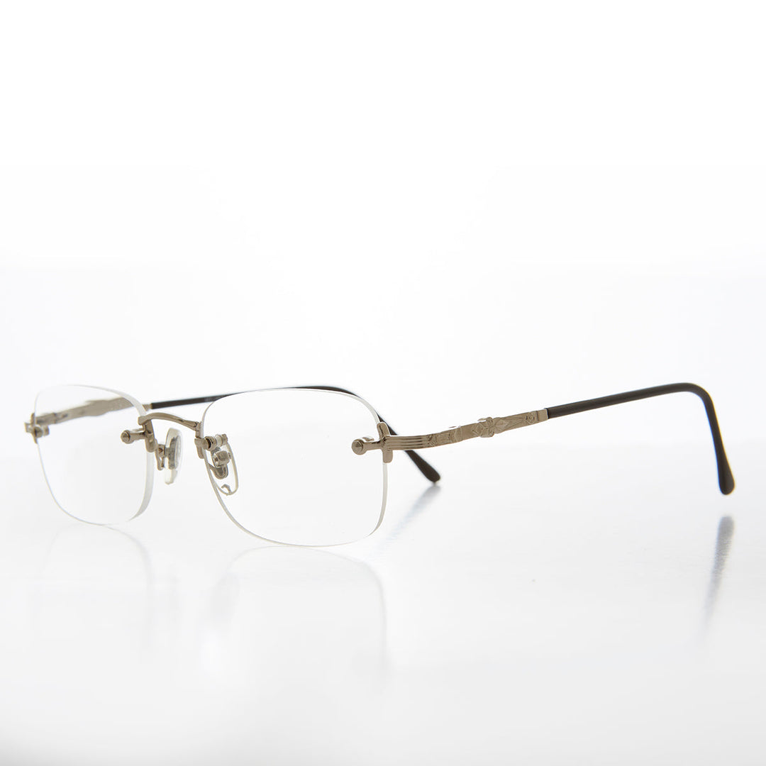 Rimless Lightweight Half Frame - Walford