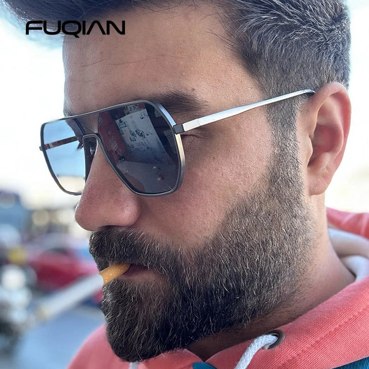 Metal Photochromic Sunglasses