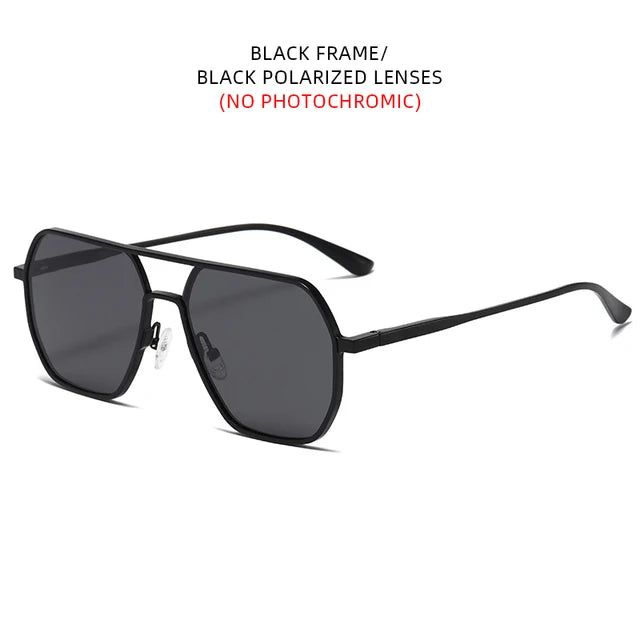 Metal Photochromic Sunglasses