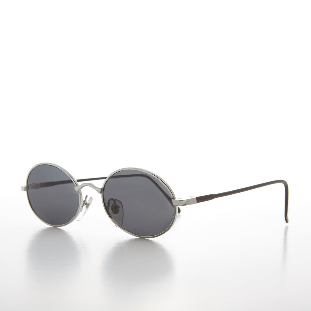 Classic Oval Vintage 90s Sunglass Optical Quality Frame - Yates