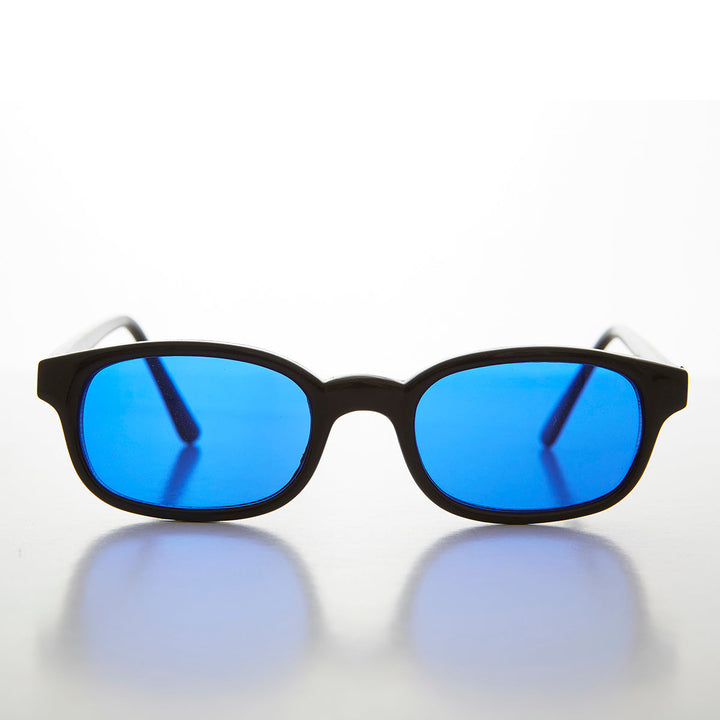 Black Rectangular Frame Color Tinted Lens - Zen