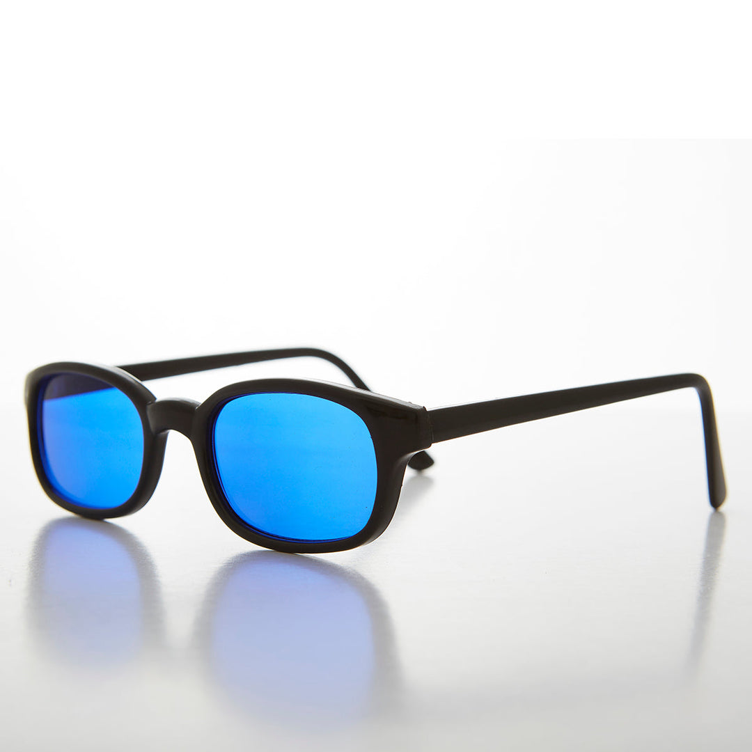 Black Rectangular Frame Color Tinted Lens - Zen