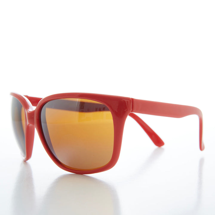 80s Classic Curved Square Sunglasses - Zucker