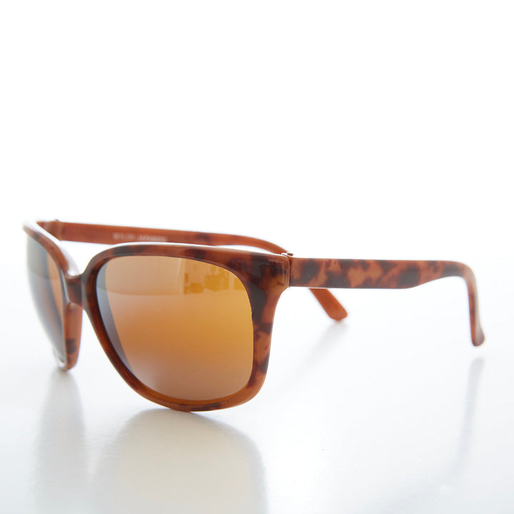 80s Classic Curved Square Sunglasses - Zucker