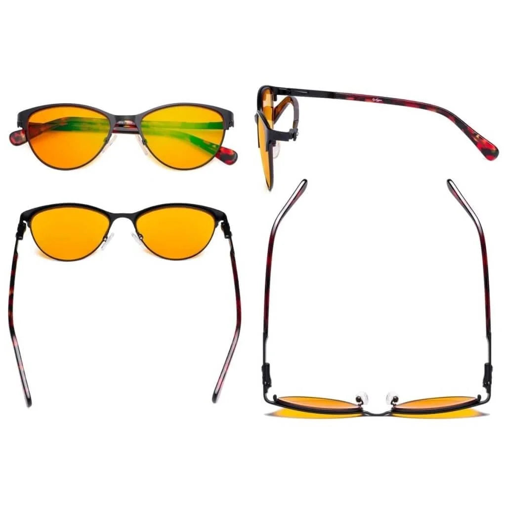 Anti Glare Computer Glasses Stylish Eyeglasses LX19021-BB98