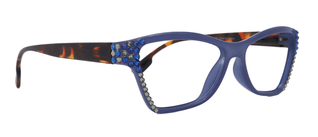 Avian Bling Women's Reading Glasses w/ Genuine European Crystals