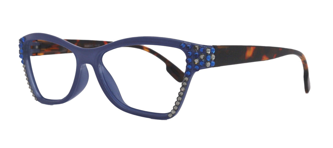 Avian Bling Women's Reading Glasses w/ Genuine European Crystals