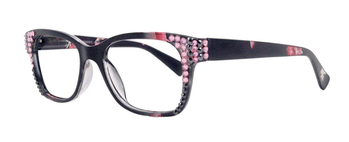 Azul Bling Women's Reading Glasses with Genuine European Crystals