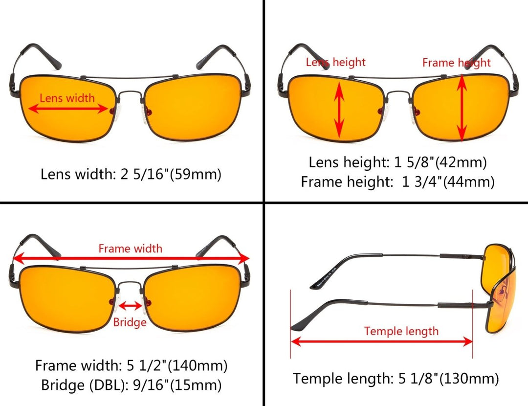 Bendable Memory Frame Computer Eyeglasses DS1805