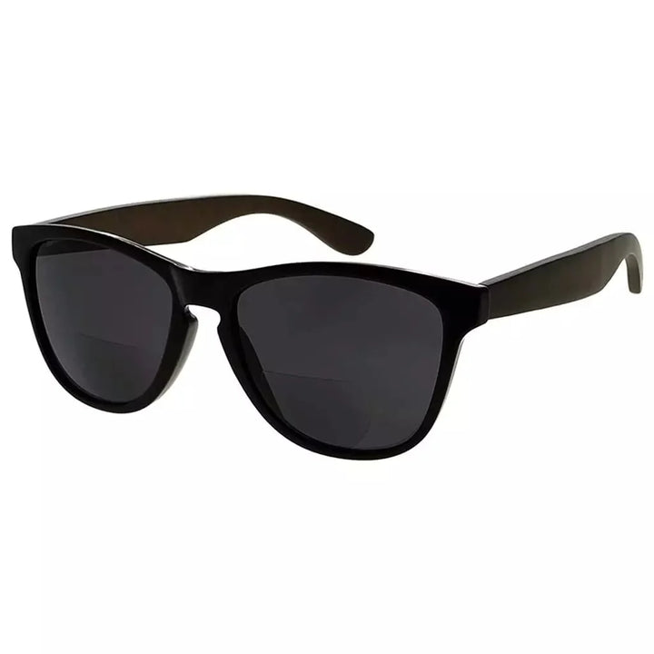 Bifocal Sunglasses with Wood Temples for Women SGH001-6