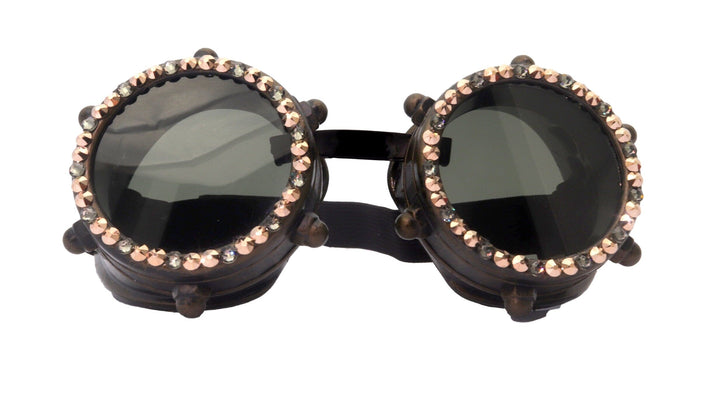 Bling Steampunk Vintage Style Goggles