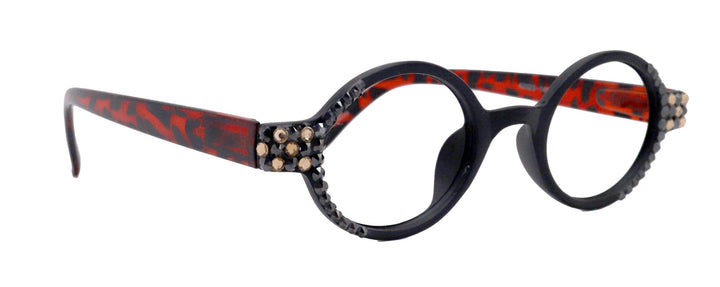 Brooklyn Bling Women's Reading Glasses with Genuine European Crystals