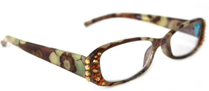 Blossom Bling Reading Glasses for Women