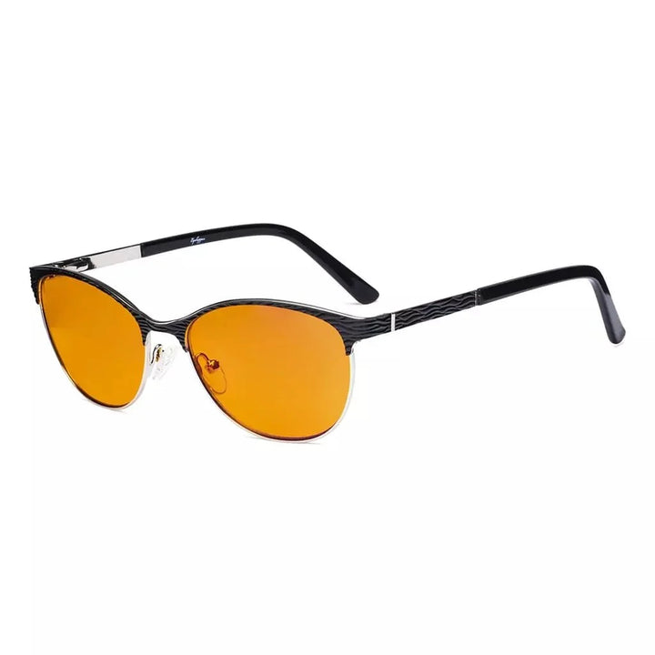 Blue Blocker Computer Glasses Cat-eye Eyewear LX19011-BB98