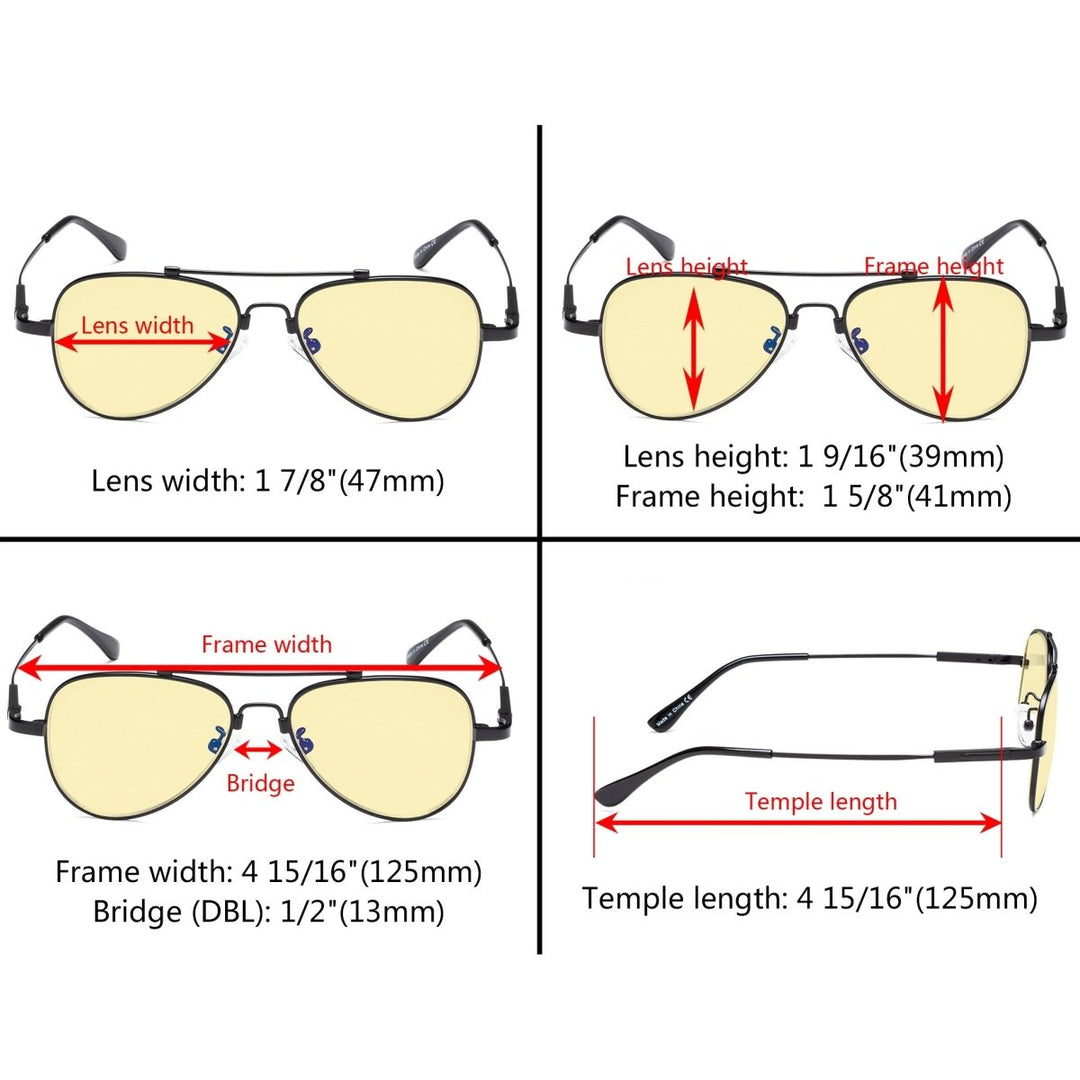 Blue Light Blocking Eyeglasses for Kids TMK1801