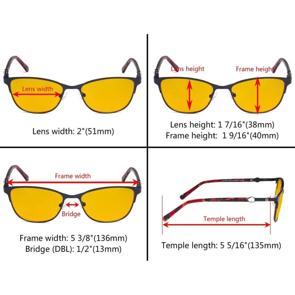 Blue Light Blocking Eyeglasses LX19022-BB90