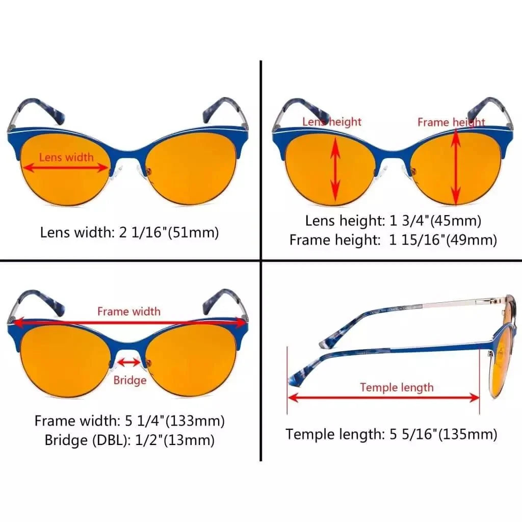Blue Light Blocking Glasses Nighttime Eyewear LX19042-BB98