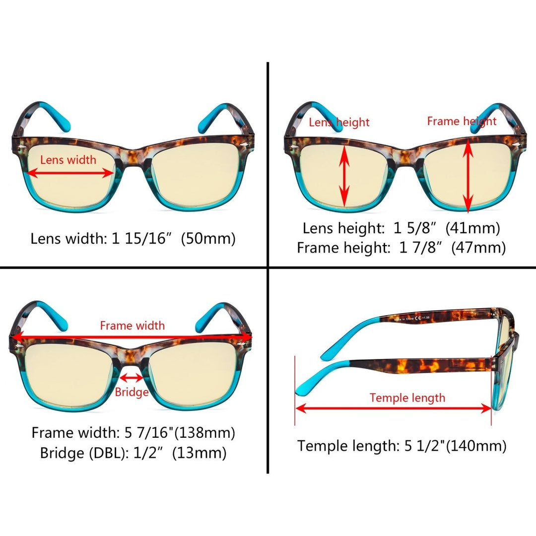 Blue Light Blocking Reading Glasses TM080D