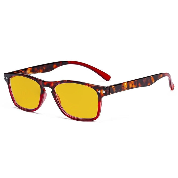 Blue Light Blocking Reading Glasses Tortoise Temples HP046D