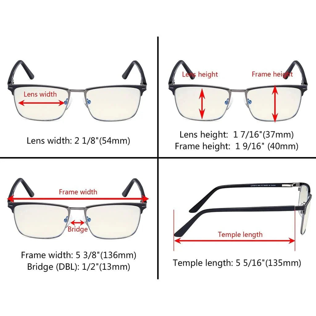 Blue Light Filter Eyeglasses Classic Eyewear LX19010-BB40