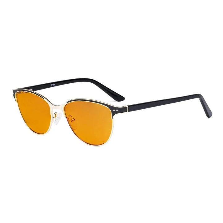 Bluelight Glassess Vintage Style Cat-eye Eyeglasses LX19009-BB98