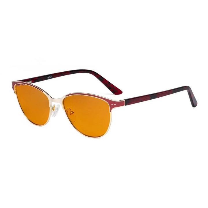 Bluelight Glassess Vintage Style Cat-eye Eyeglasses LX19009-BB98