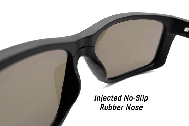 Breach XL - Matte Black - Silver Bullet Polarized ANSI Z87+