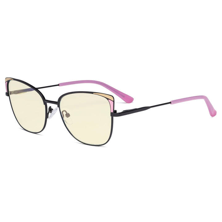 Stylish Classic Blue Light Filter Eyeglasses LX19032-BB40