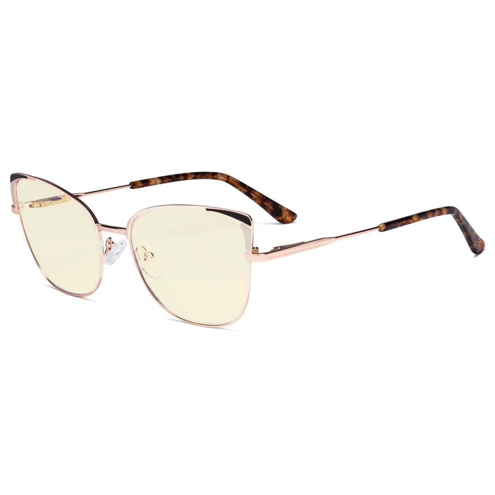 Stylish Classic Blue Light Filter Eyeglasses LX19032-BB40