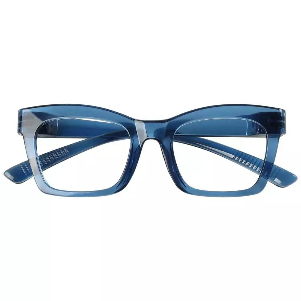Cat Eye 30% Blue Light Blocking Metalless Screwless Glasses