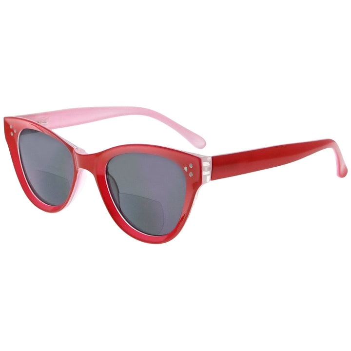 Cat-eye Bifocal Sunglasses Thicker Frame Reading Glasses SBR9108