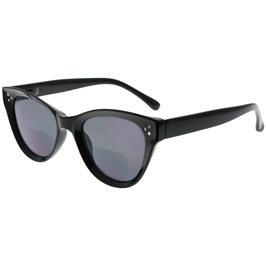 Cat-eye Bifocal Sunglasses Thicker Frame Reading Glasses SBR9108