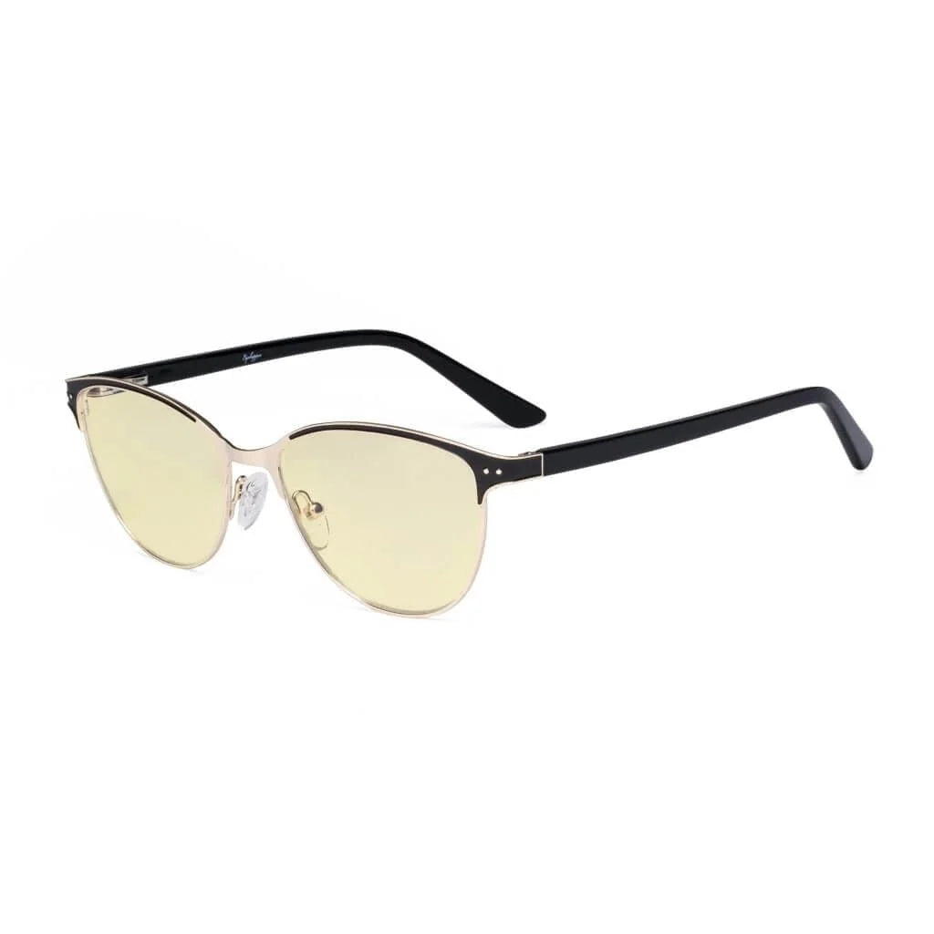 Cat-eye Blue Light Blocking Eyeglasses LX19009-BB60