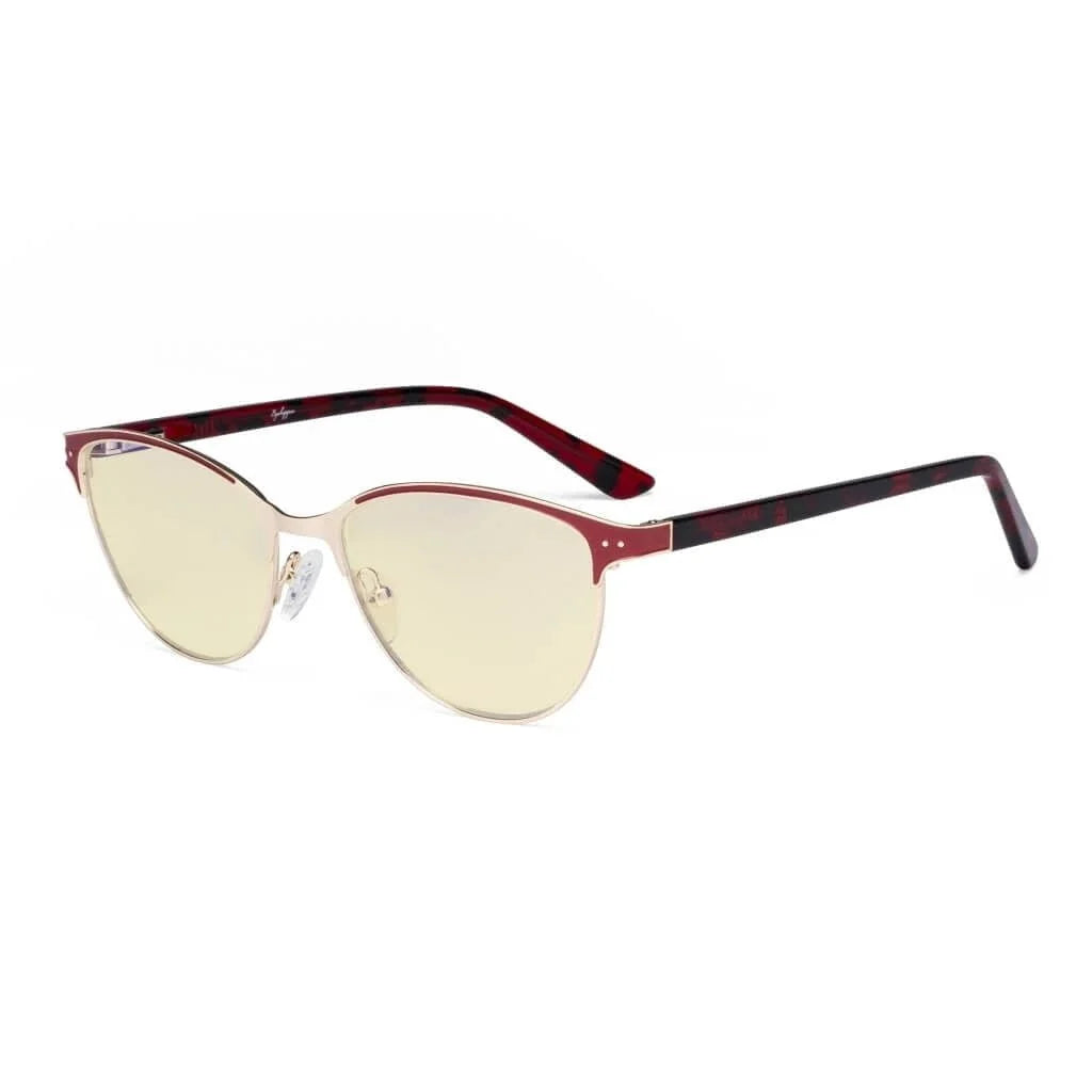 Cat-eye Blue Light Blocking Eyeglasses LX19009-BB60