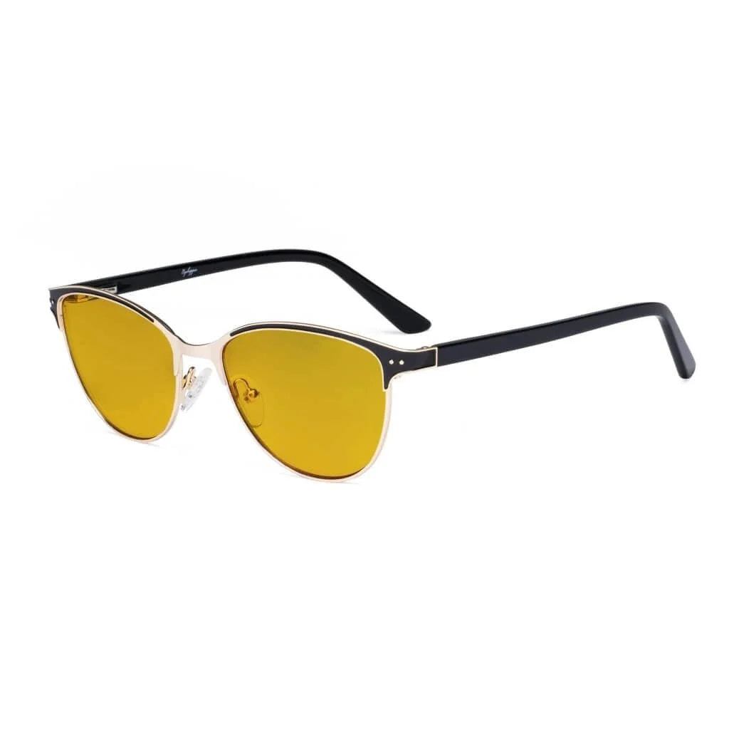 Cat-eye Blue Light Blocking Eyeglasses LX19009-BB90