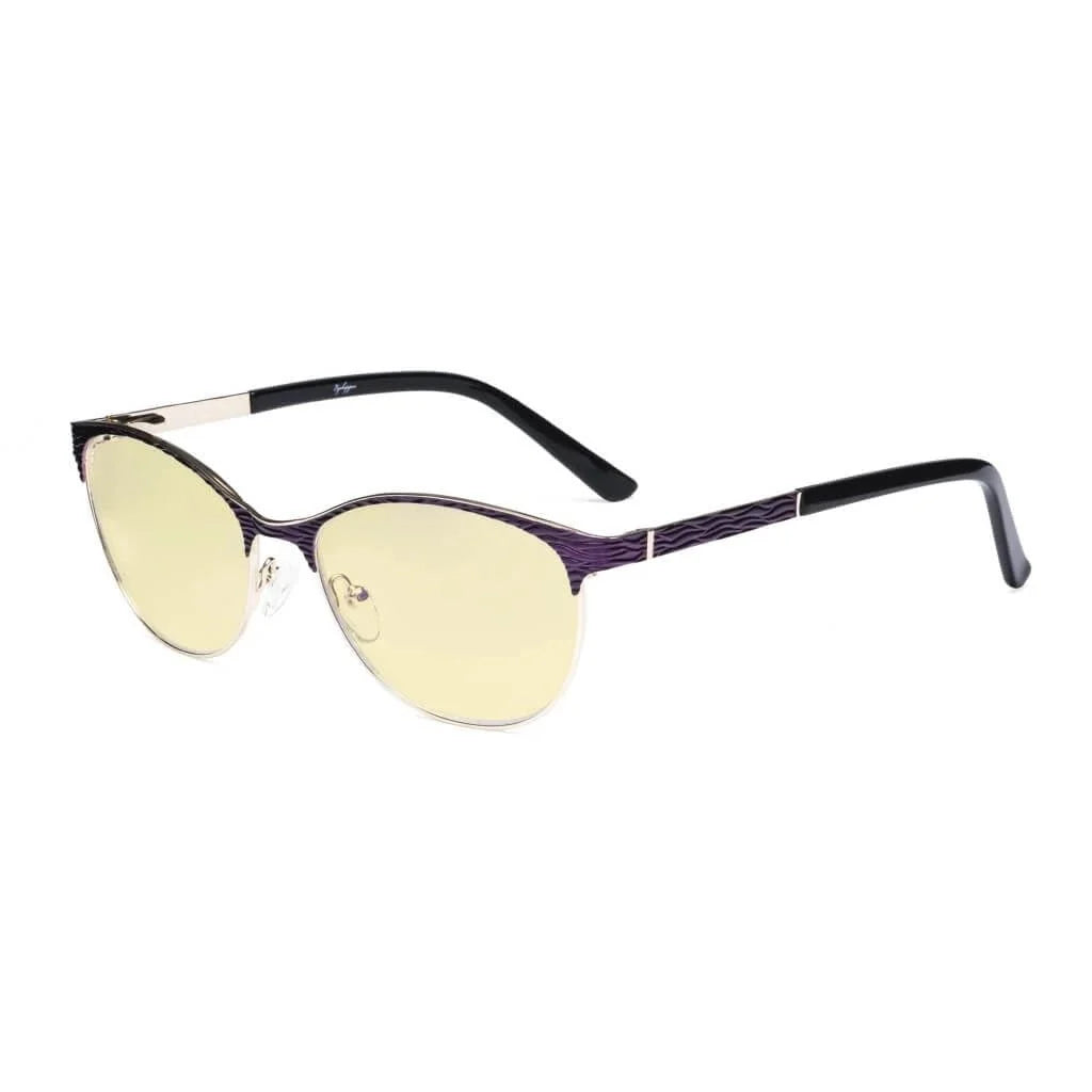 Cat-eye Blue Light Blocking Eyeglasses LX19011-BB60
