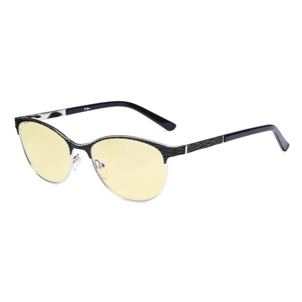 Cat-eye Blue Light Blocking Eyeglasses LX19011-BB60