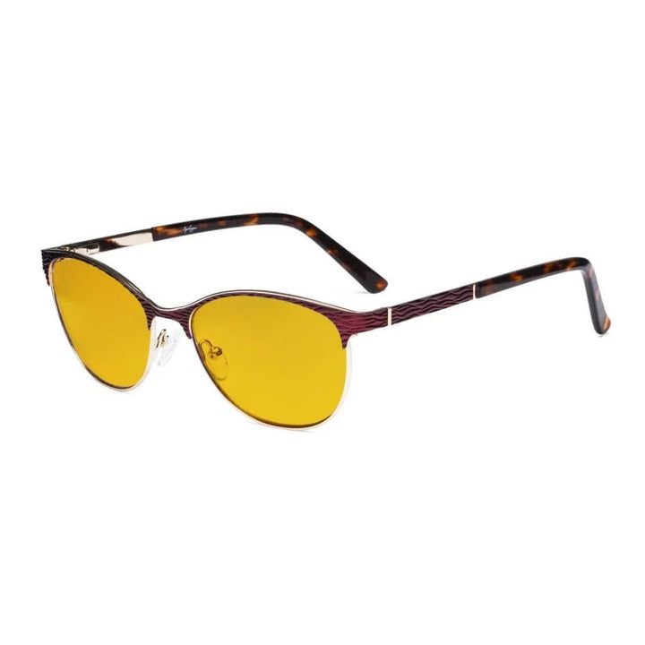 Cat-eye Blue Light Blocking Eyeglasses LX19011-BB90