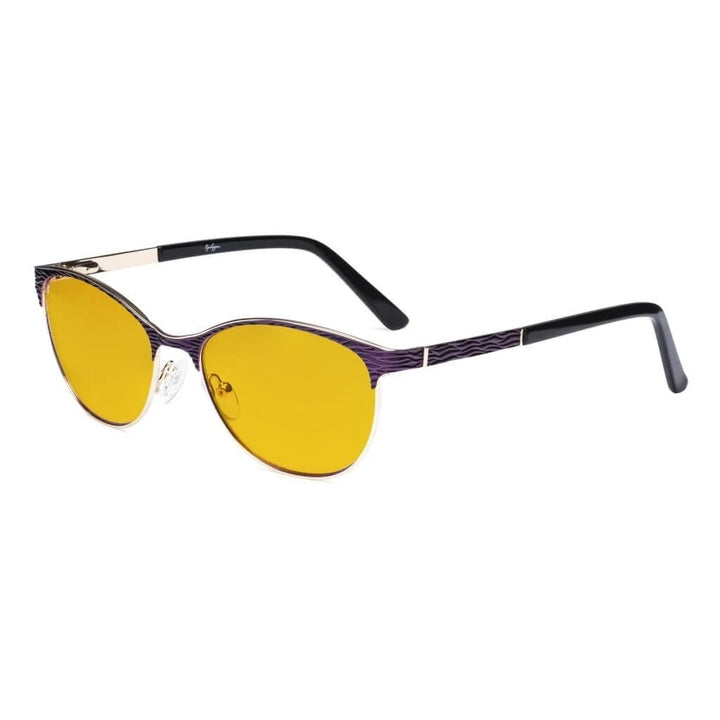 Cat-eye Blue Light Blocking Eyeglasses LX19011-BB90