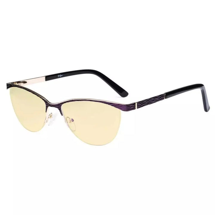 Cat-eye Blue Light Blocking Eyeglasses LX19013-BB60