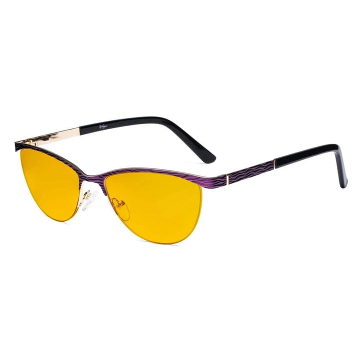 Cat-eye Blue Light Blocking Eyeglasses LX19013-BB90