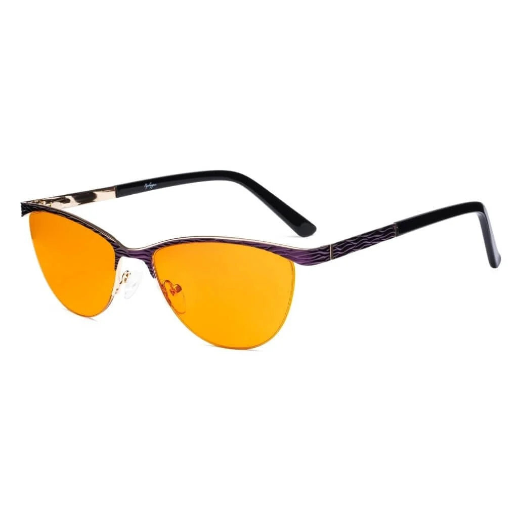 Cat-eye Blue Light Blocking Eyeglasses LX19013-BB98
