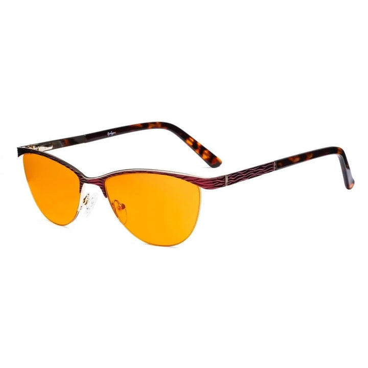 Cat-eye Blue Light Blocking Eyeglasses LX19013-BB98
