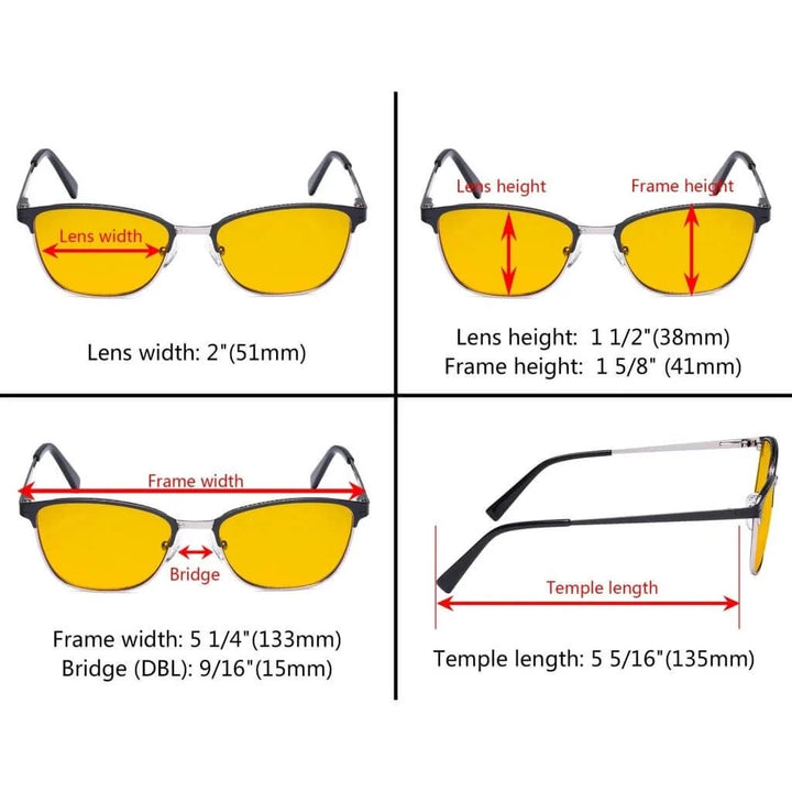 Cat-eye Blue Light Blocking Eyeglasses LX19017-BB90