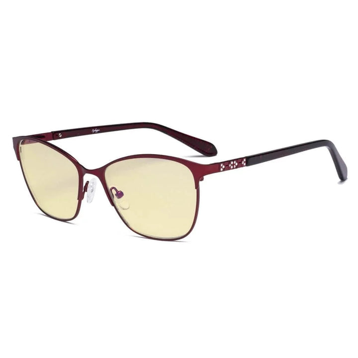 Cat-eye Blue Light Blocking Eyeglasses LX19023-BB60