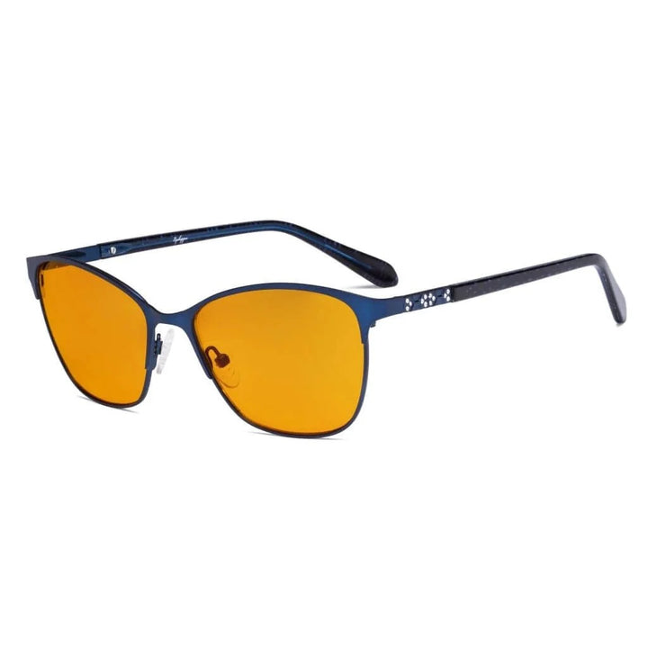Cat-eye Blue Light Blocking Eyeglasses LX19023-BB98