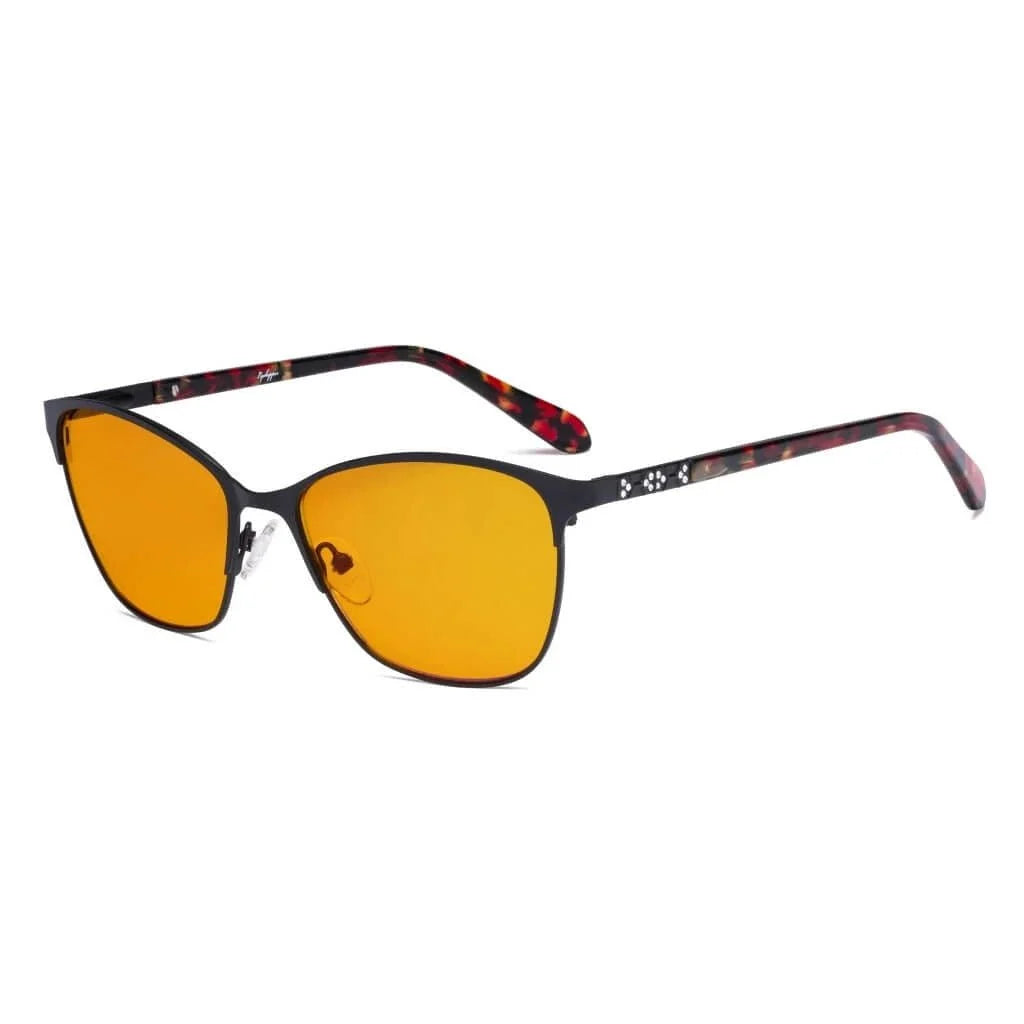 Cat-eye Blue Light Blocking Eyeglasses LX19023-BB98