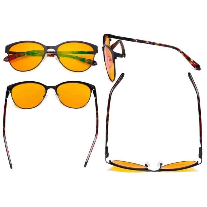 Cat-eye Blue Light Blocking Eyeglasses LX19024-BB98