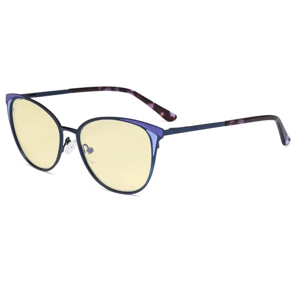Cat-eye Blue Light Blocking Eyeglasses LX19031-BB60